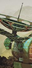 Load image into Gallery viewer, &#39;Flight Lessons&#39; - mixed media fine art print (w/ acrylic paint)