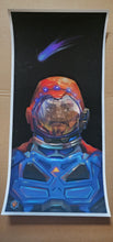 Load image into Gallery viewer, &#39;Visionz of WOLDU&#39; - mixed media fine art print (w/ acrylic paint)